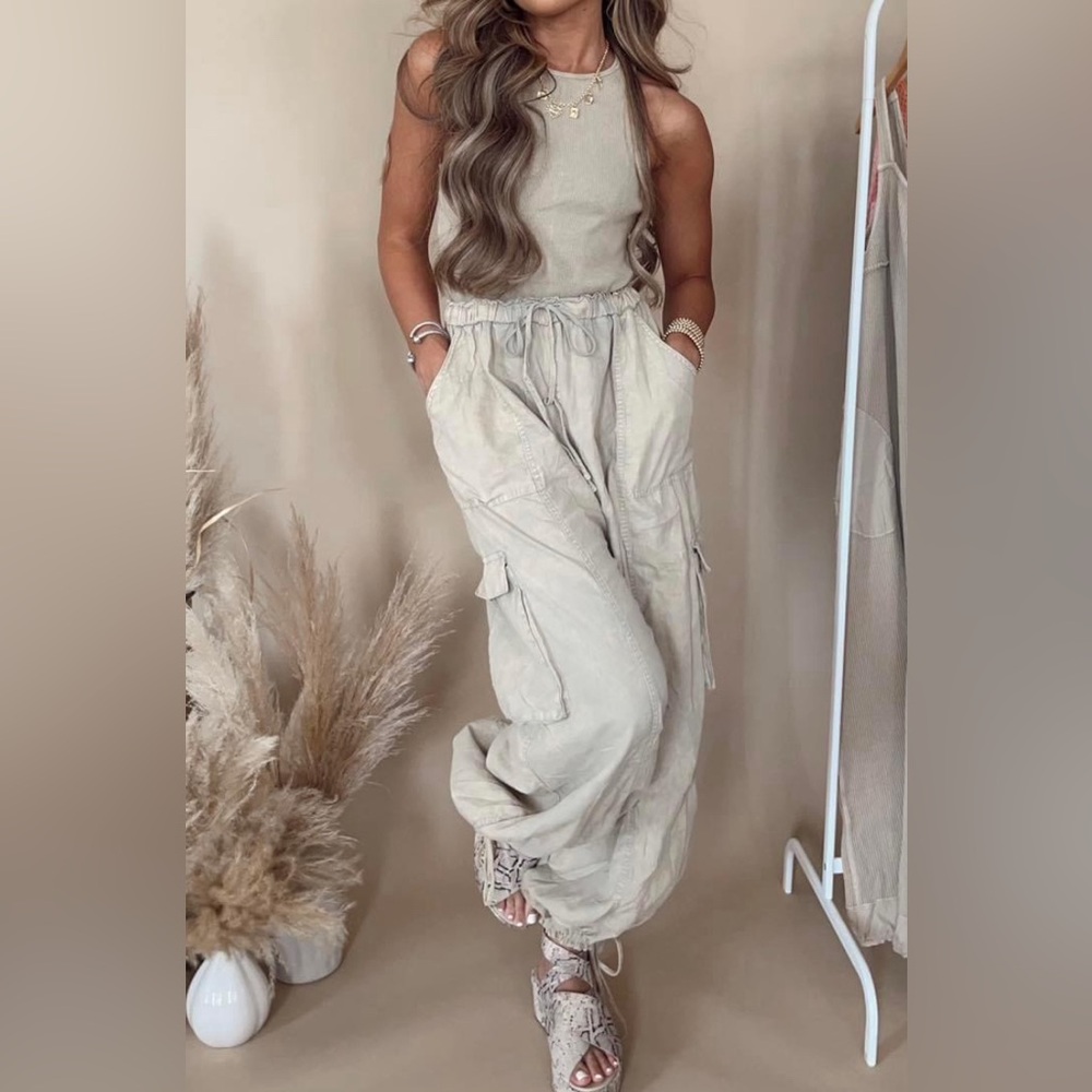 Stylish Beige Jumpsuit for Women NWT